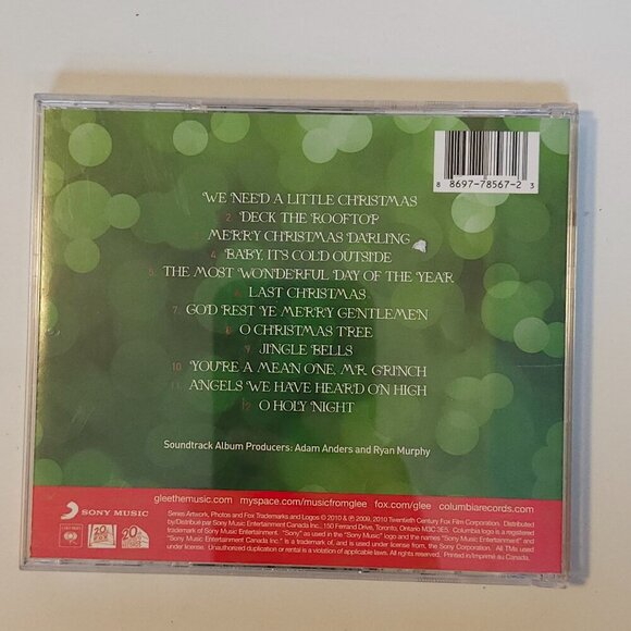 Glee: The Music, The Christmas Album by Glee (CD, Nov-2010, Columbia (USA)-030 - Picture 4 of 5